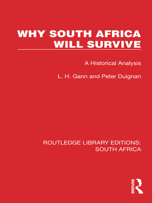 cover image of Why South Africa Will Survive